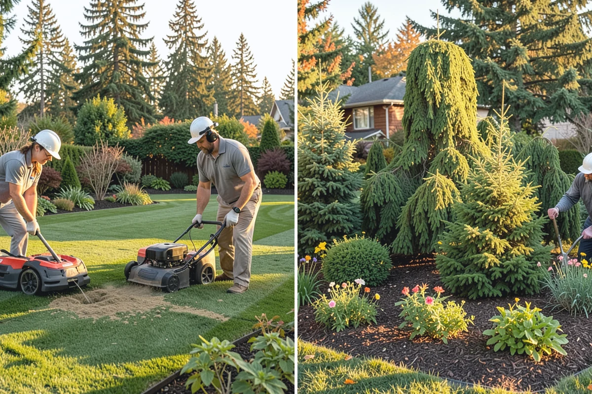 Sod Installation in Sumner, Pierce County, WA - Remove old turf and clear debris