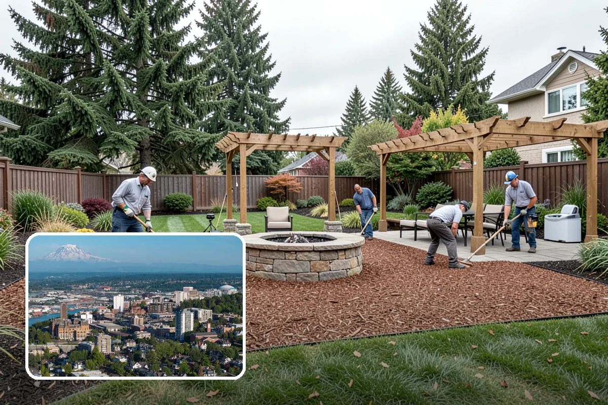 Sod Installation in Tacoma, Pierce County, WA - Usable green lawn the same day it is installed
