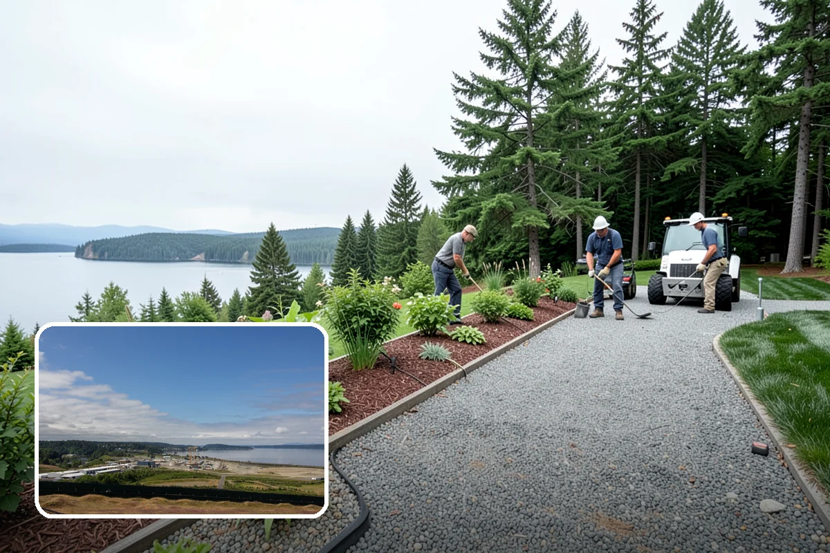 Sod Installation in University Place, Pierce County, WA - Usable green lawn the same day it is installed