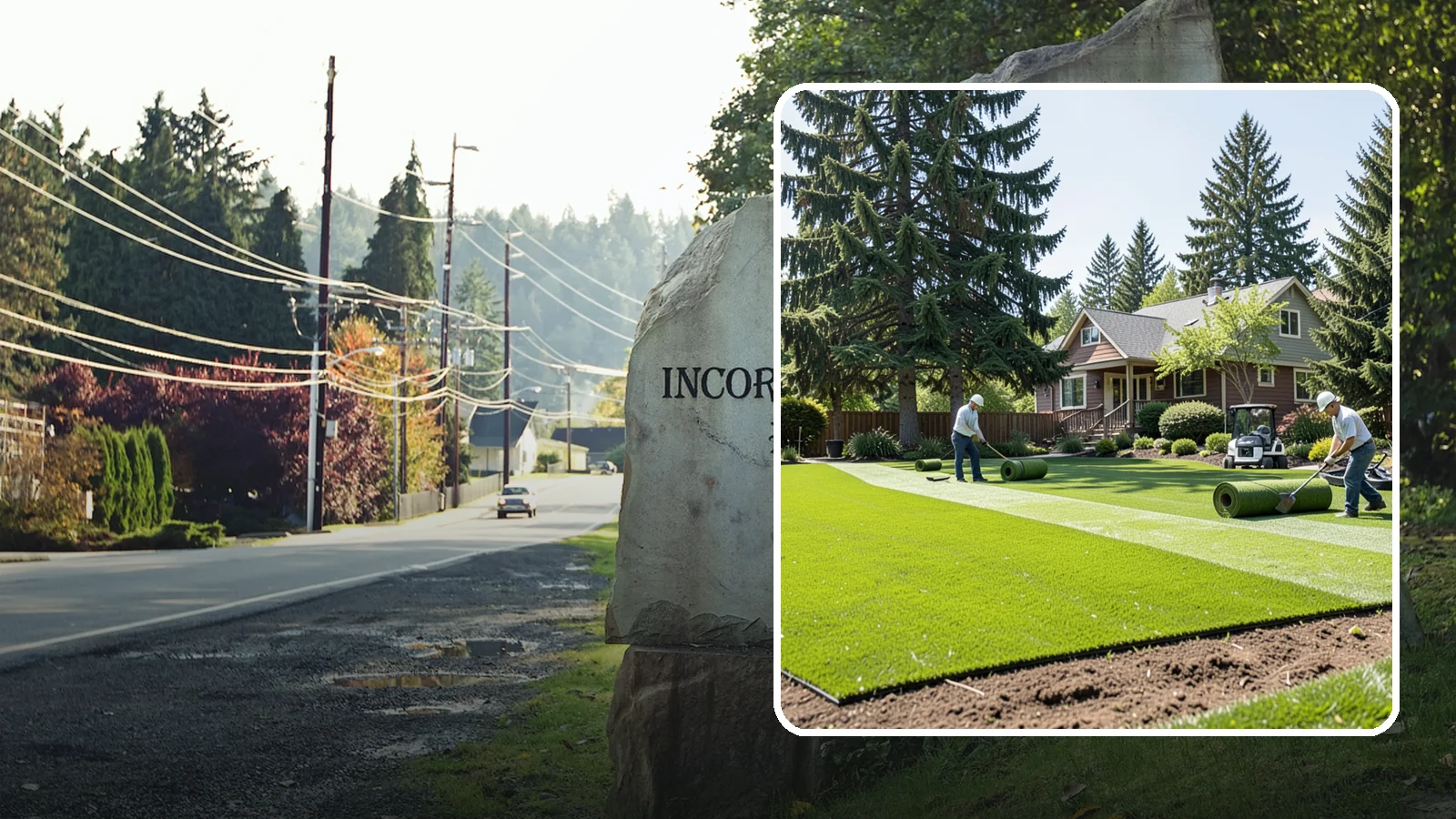 Sod Installation in Wilkeson, Pierce County, WA - Instant, established lawn installed with fresh sod for a green, usable yard in a single day.