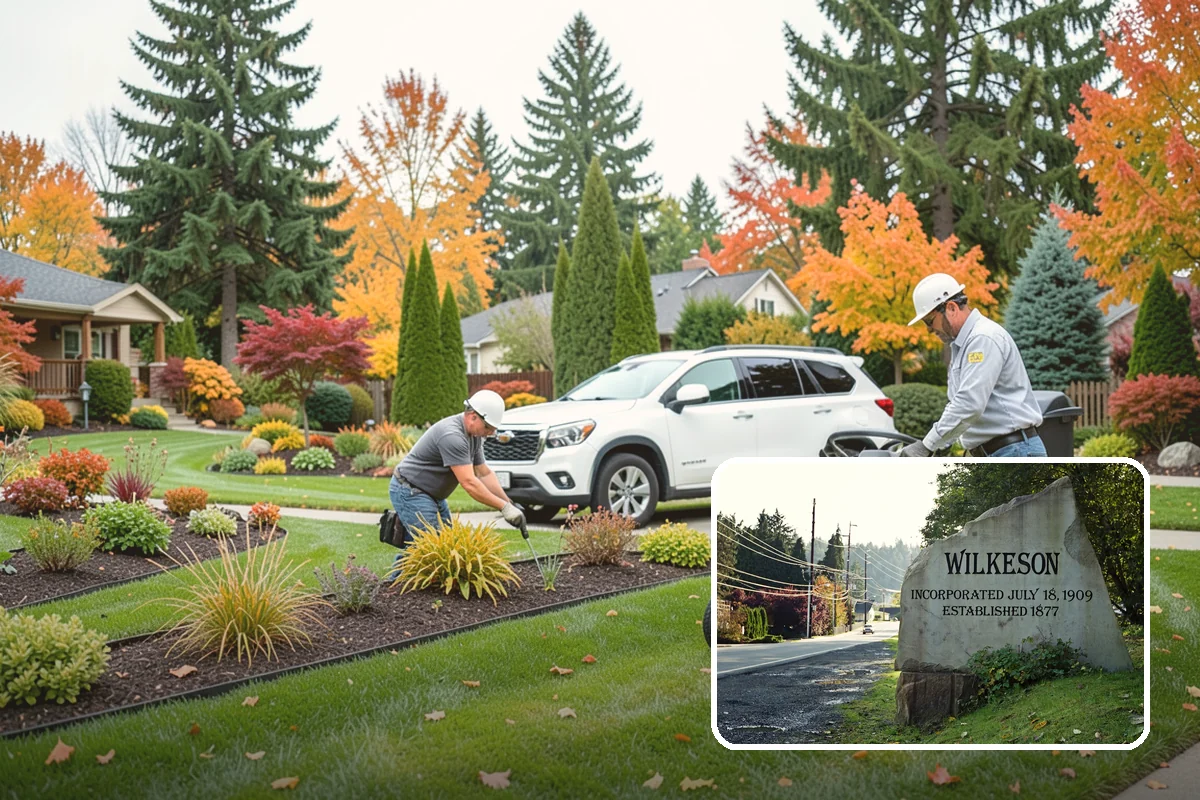 Sod Installation in Wilkeson, Pierce County, WA - Usable green lawn the same day it is installed