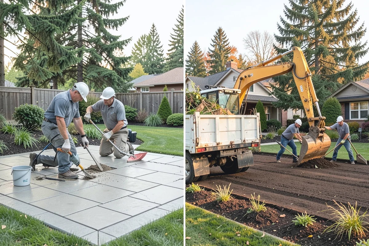 Sod Installation in Wilkeson, Pierce County, WA - Remove old turf and clear debris