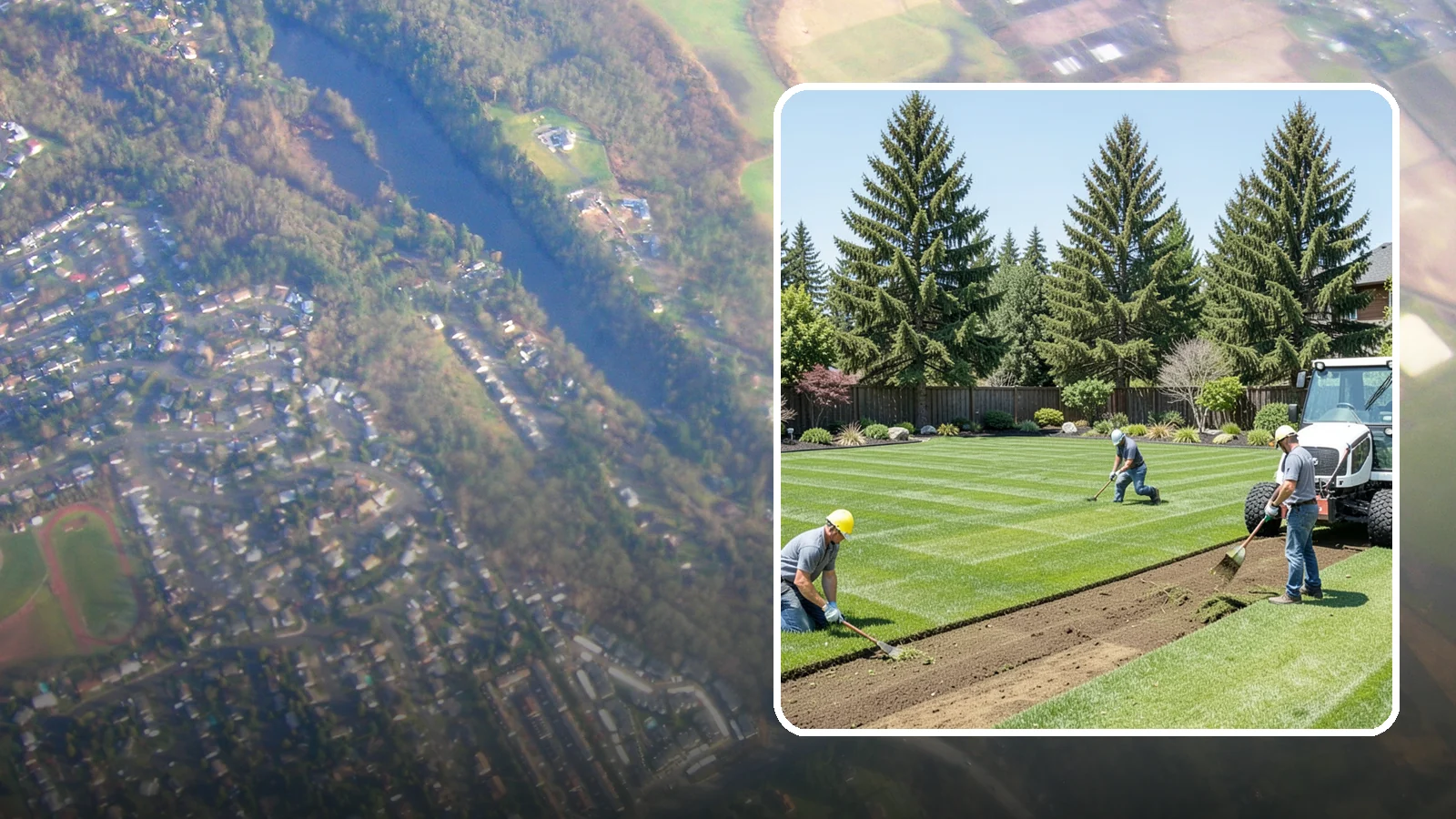 Sod Removal in Algona, King County, WA - We cleanly strip out existing sod and haul it away to prepare your yard for its next landscape use.