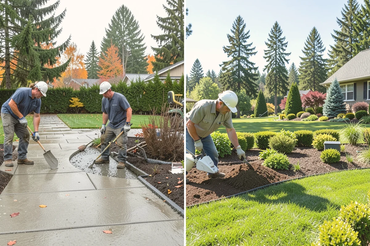 Sod Removal in Algona, King County, WA - Mark utilities and outline the removal area