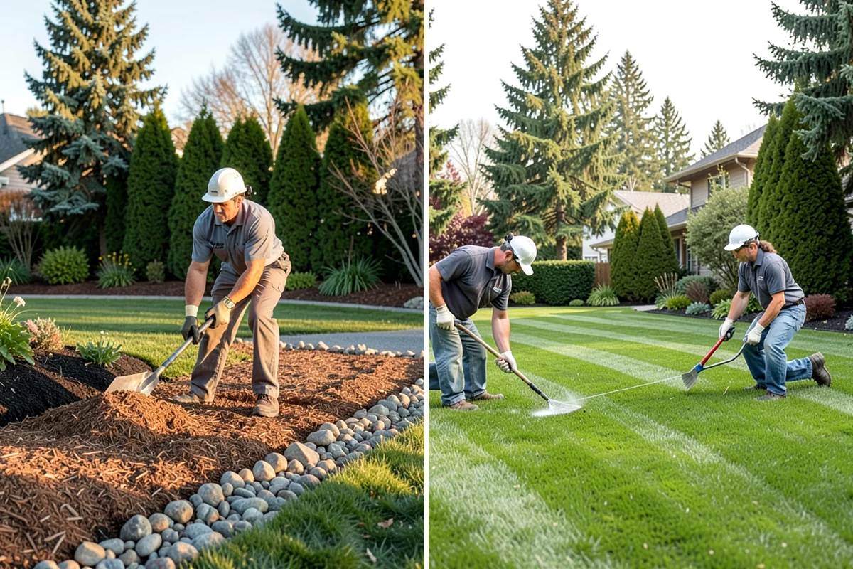 Sod Removal in Arlington, Snohomish County, WA - Mark utilities and outline the removal area