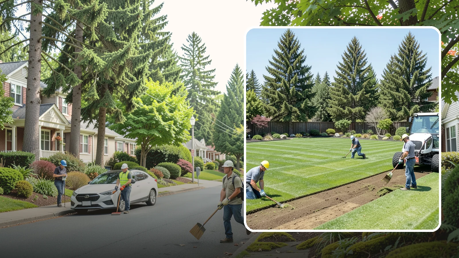 Sod Removal in Beaux Arts Village, King County, WA - We cleanly strip out existing sod and haul it away to prepare your yard for its next landscape use.