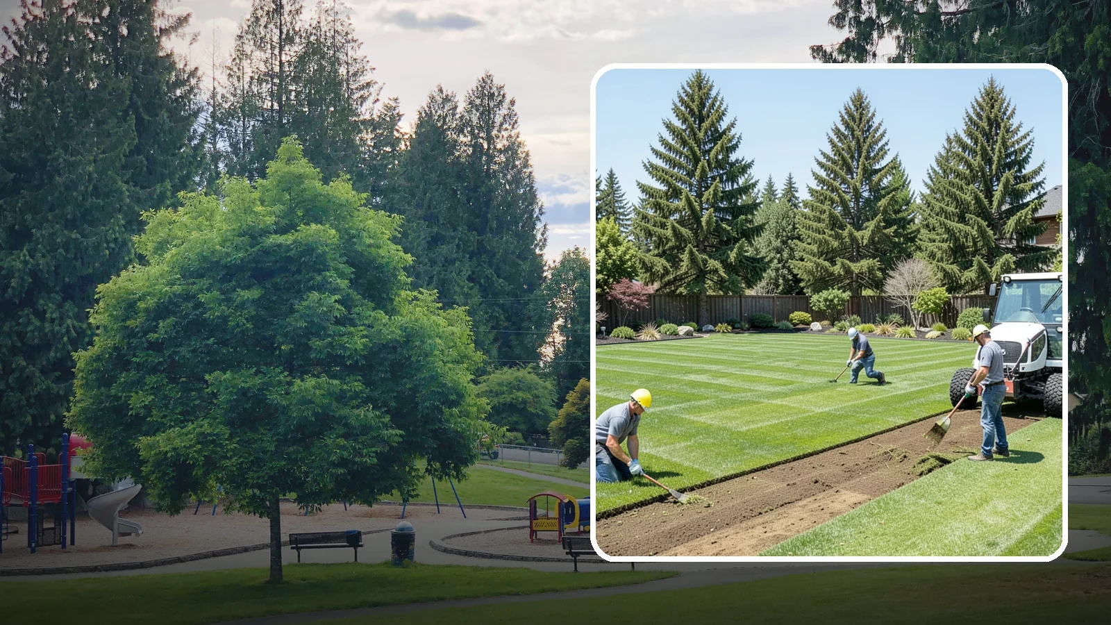 Sod Removal in Bonney Lake, Pierce County, WA - We cleanly strip out existing sod and haul it away to prepare your yard for its next landscape use.
