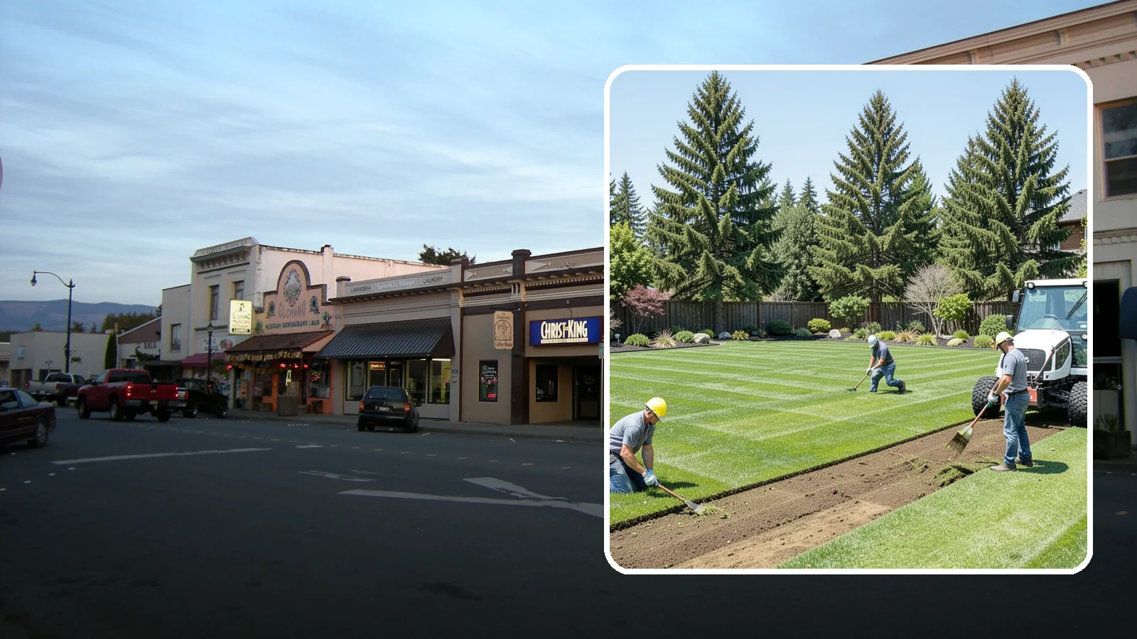 Sod Removal in Burlington, Skagit County, WA - We cleanly strip out existing sod and haul it away to prepare your yard for its next landscape use.