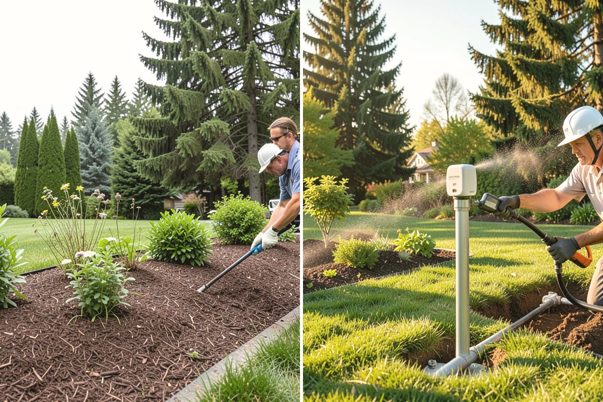 Sod Removal in Burlington, Skagit County, WA - Mark utilities and outline the removal area