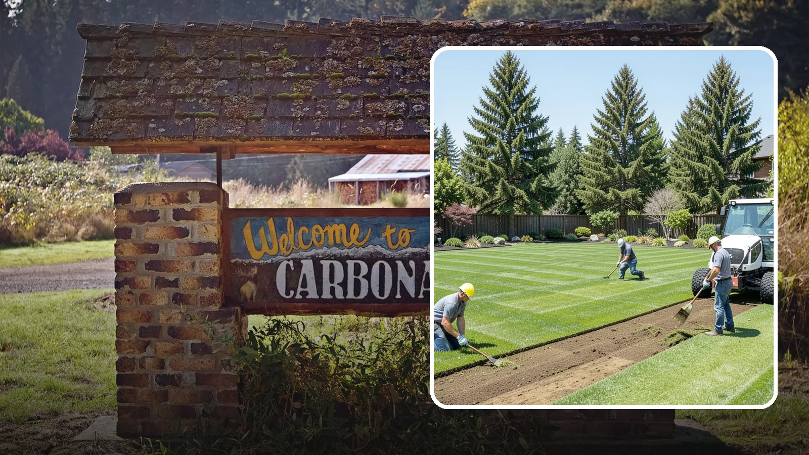 Sod Removal in Carbonado, Pierce County, WA - We cleanly strip out existing sod and haul it away to prepare your yard for its next landscape use.
