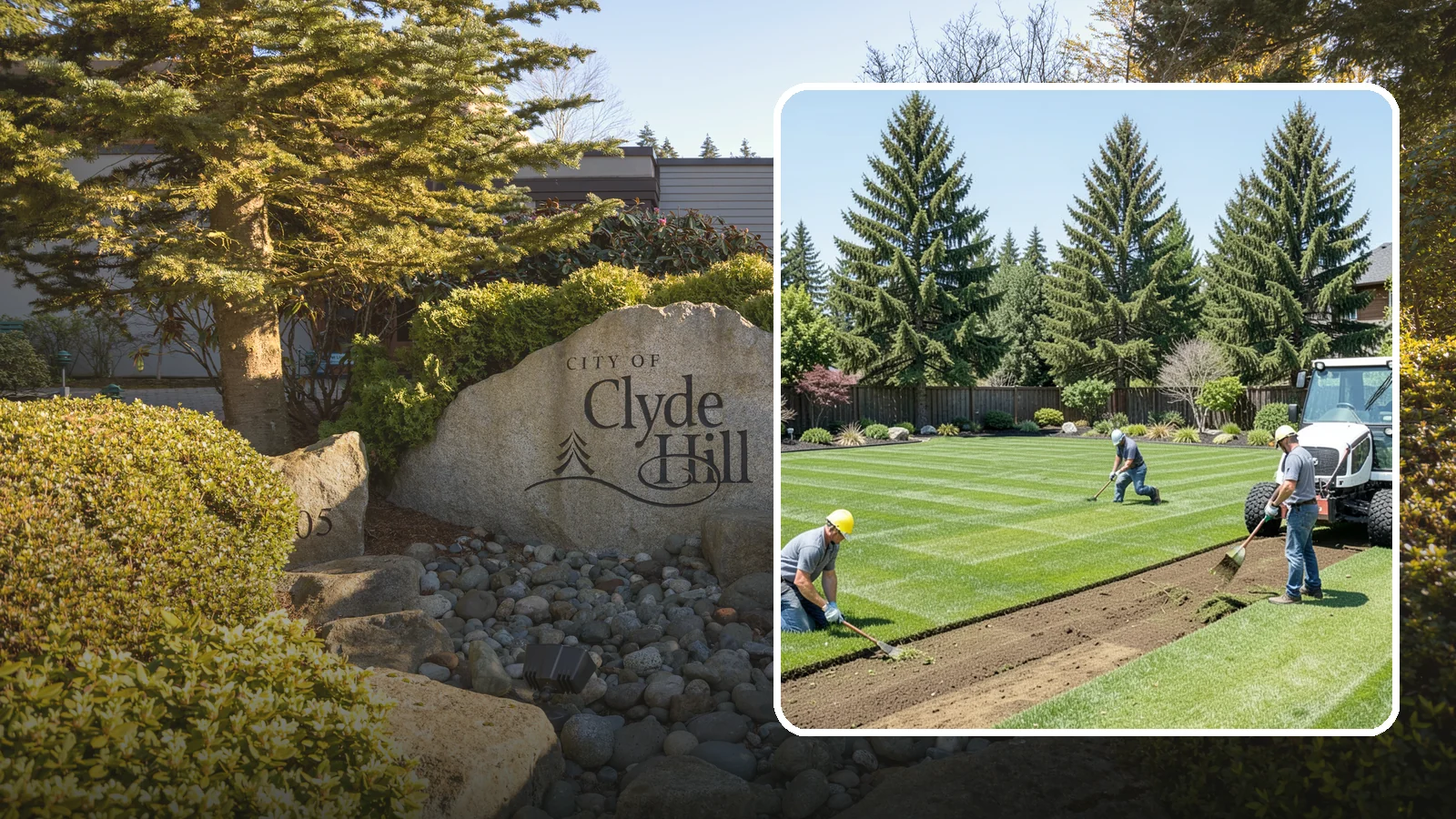 Sod Removal in Clyde Hill, King County, WA - We cleanly strip out existing sod and haul it away to prepare your yard for its next landscape use.