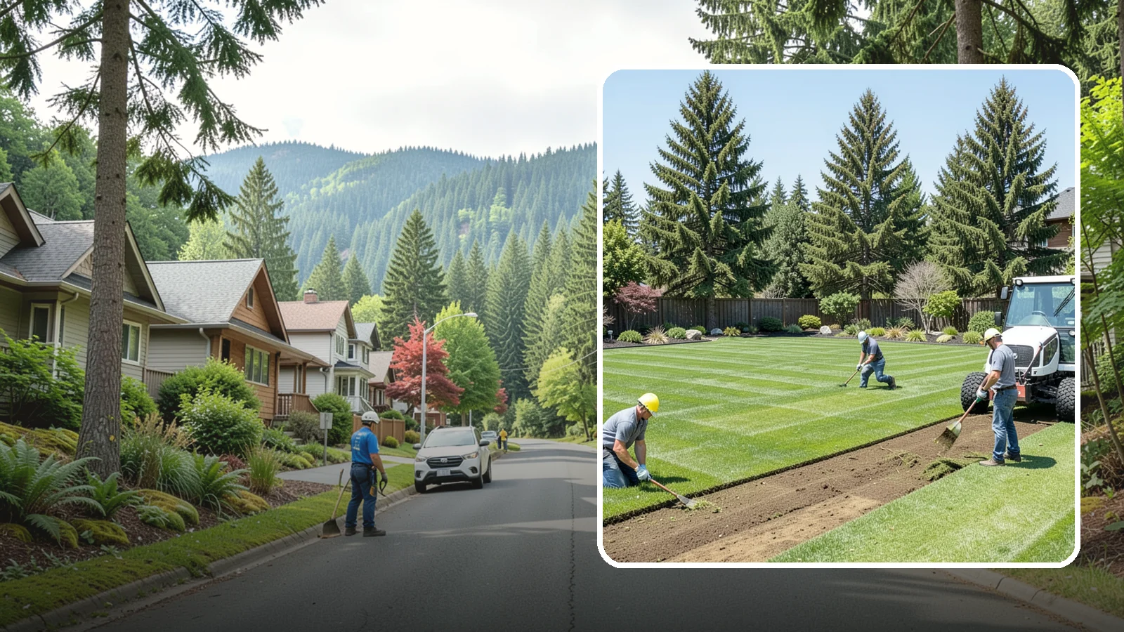 Sod Removal in Darrington, Snohomish County, WA - We cleanly strip out existing sod and haul it away to prepare your yard for its next landscape use.