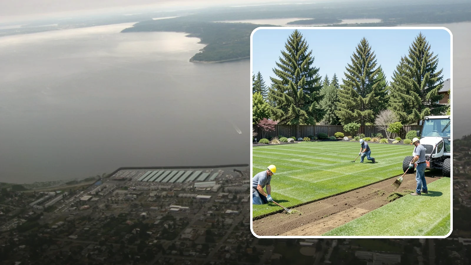 Sod Removal in Des Moines, King County, WA - We cleanly strip out existing sod and haul it away to prepare your yard for its next landscape use.