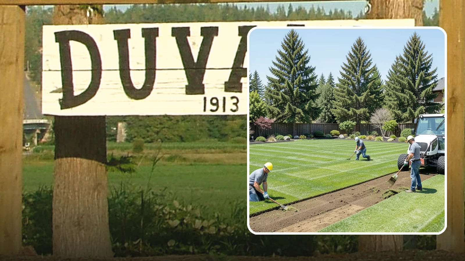 Sod Removal in Duvall, King County, WA - We cleanly strip out existing sod and haul it away to prepare your yard for its next landscape use.