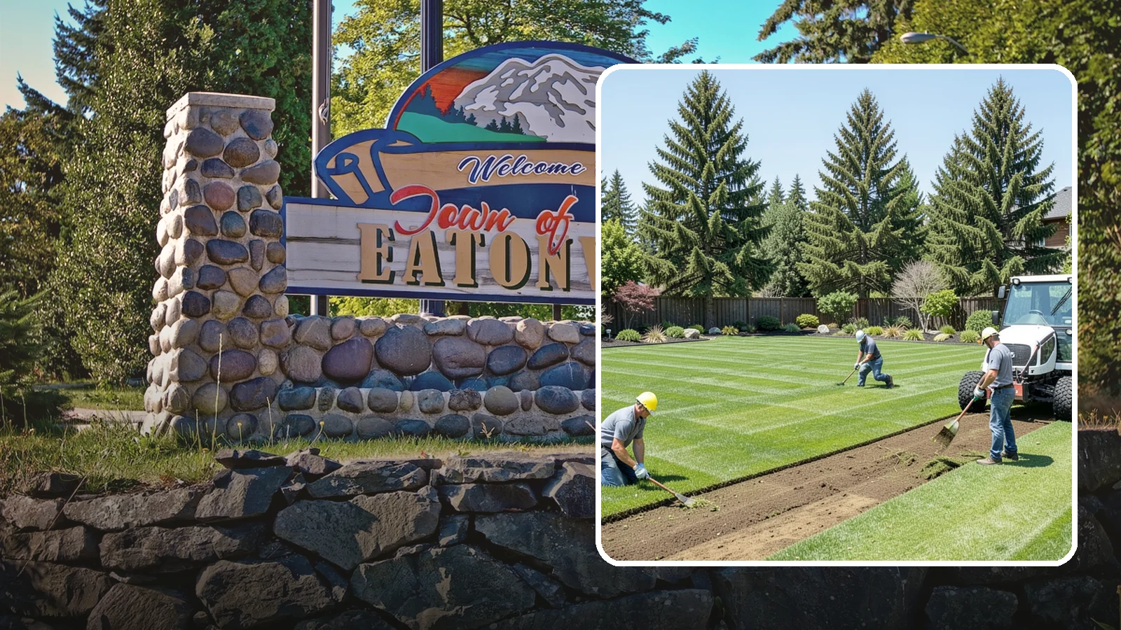 Sod Removal in Eatonville, Pierce County, WA - We cleanly strip out existing sod and haul it away to prepare your yard for its next landscape use.