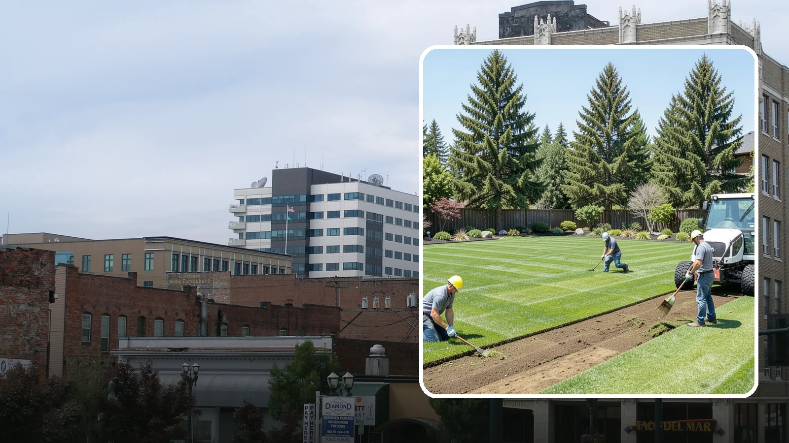 Sod Removal in Everett, Snohomish County, WA - We cleanly strip out existing sod and haul it away to prepare your yard for its next landscape use.