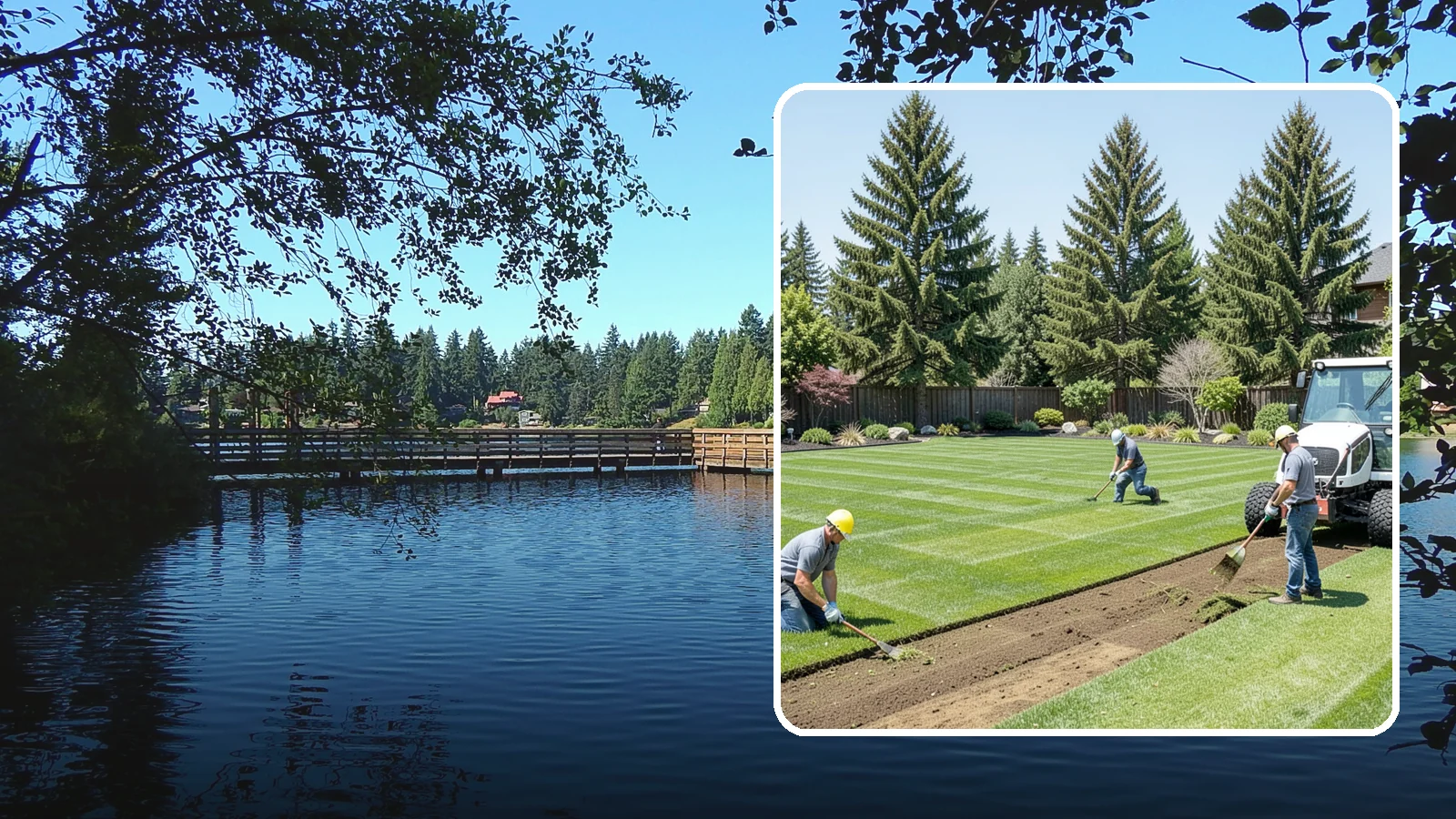 Sod Removal in Federal Way, King County, WA - We cleanly strip out existing sod and haul it away to prepare your yard for its next landscape use.