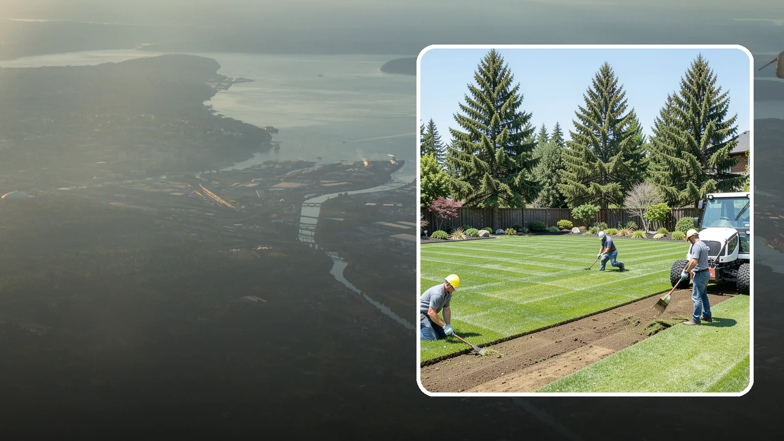 Sod Removal in Fife, Pierce County, WA - We cleanly strip out existing sod and haul it away to prepare your yard for its next landscape use.