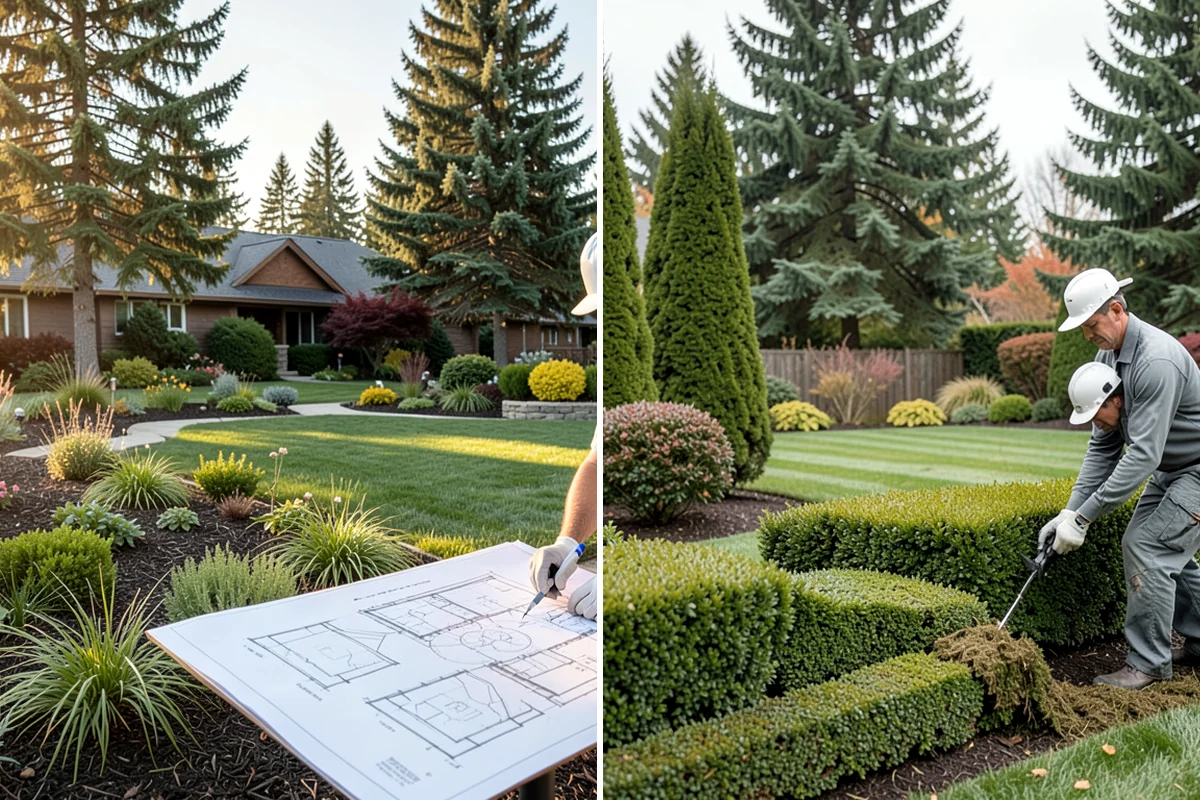Sod Removal in Gig Harbor, Pierce County, WA - Mark utilities and outline the removal area