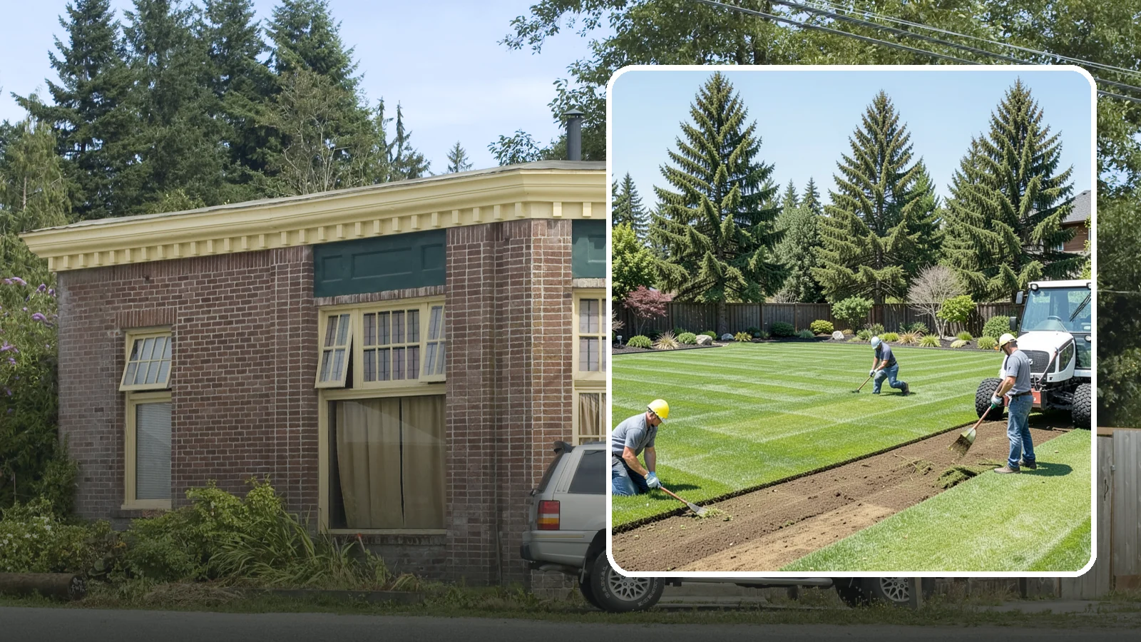 Sod Removal in Hamilton, Skagit County, WA - We cleanly strip out existing sod and haul it away to prepare your yard for its next landscape use.