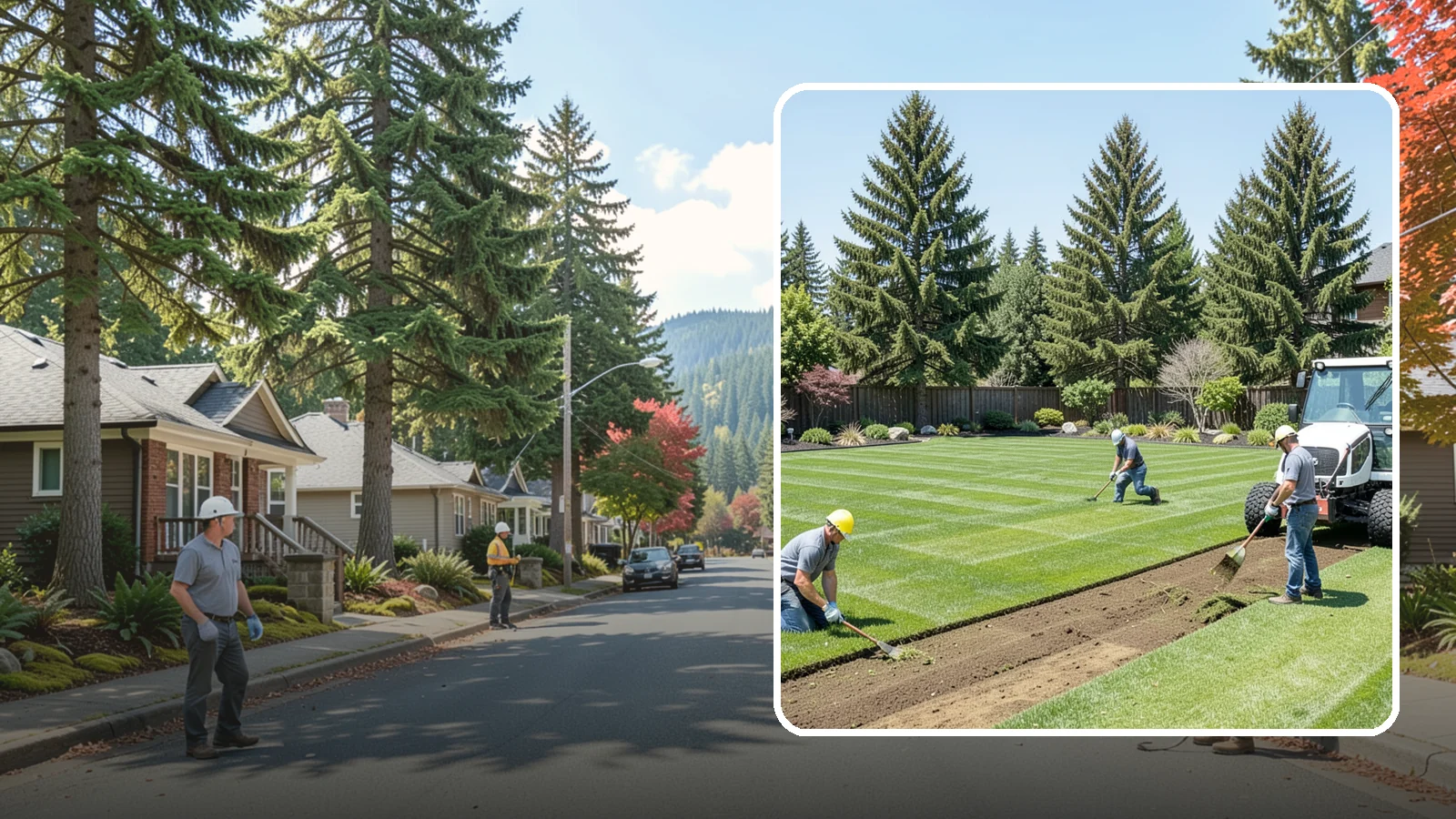 Sod Removal in Hunts Point, King County, WA - We cleanly strip out existing sod and haul it away to prepare your yard for its next landscape use.