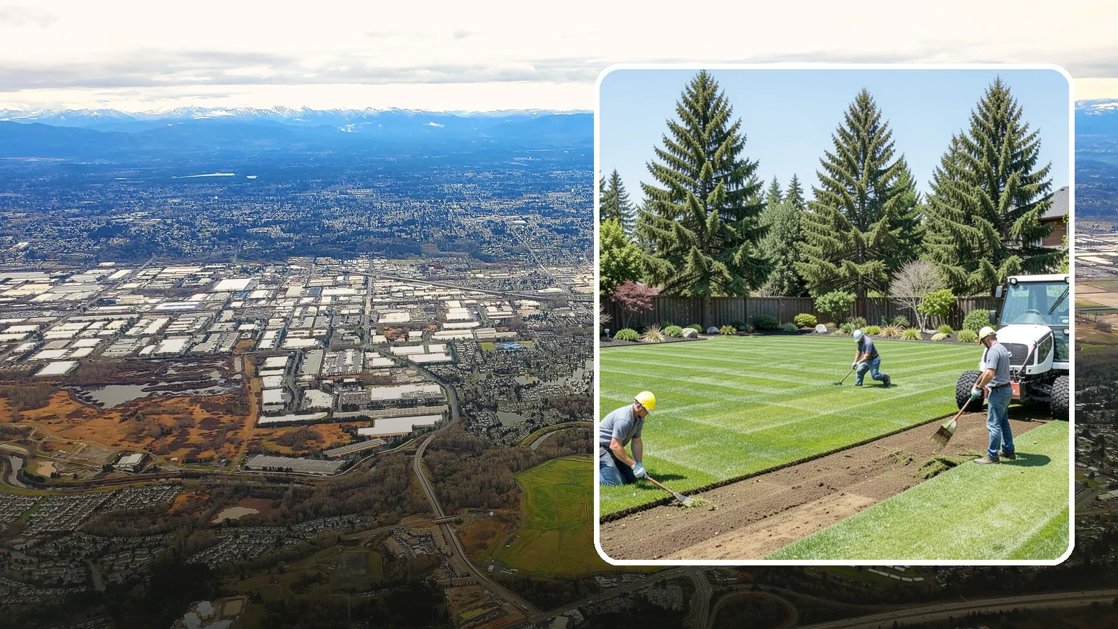 Sod Removal in Kent, King County, WA - We cleanly strip out existing sod and haul it away to prepare your yard for its next landscape use.
