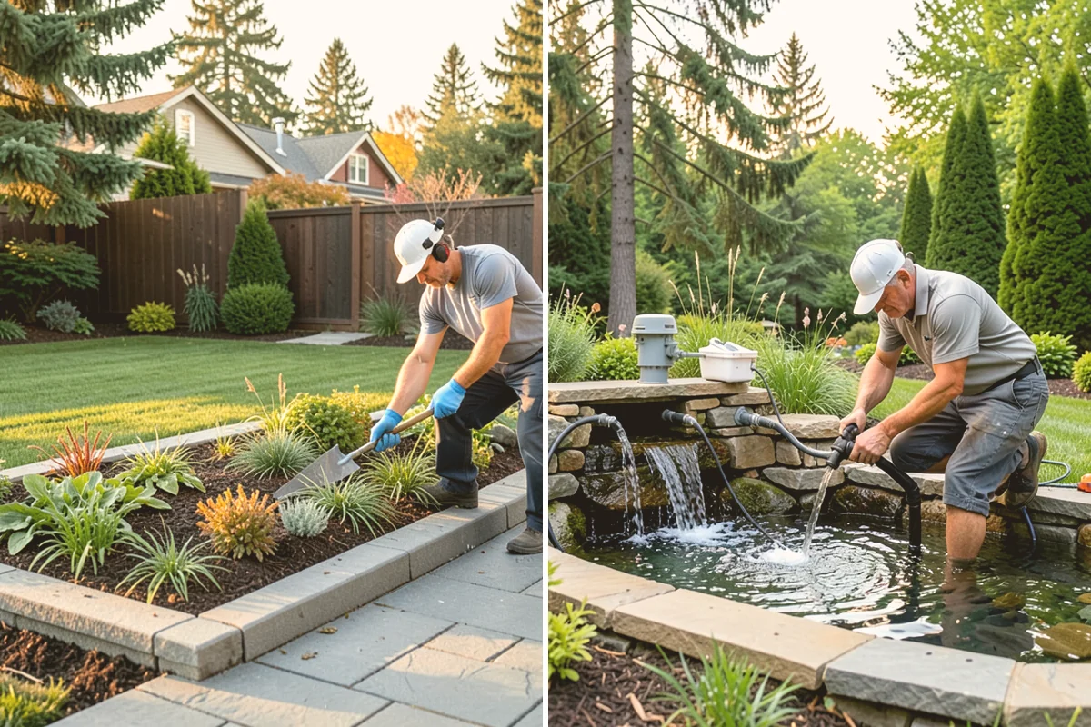 Sod Removal in Kirkland, King County, WA - Mark utilities and outline the removal area