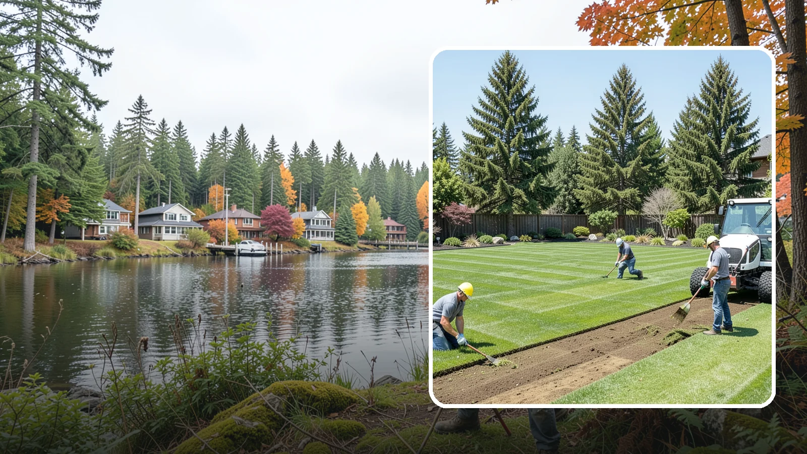 Sod Removal in La Conner, Skagit County, WA - We cleanly strip out existing sod and haul it away to prepare your yard for its next landscape use.