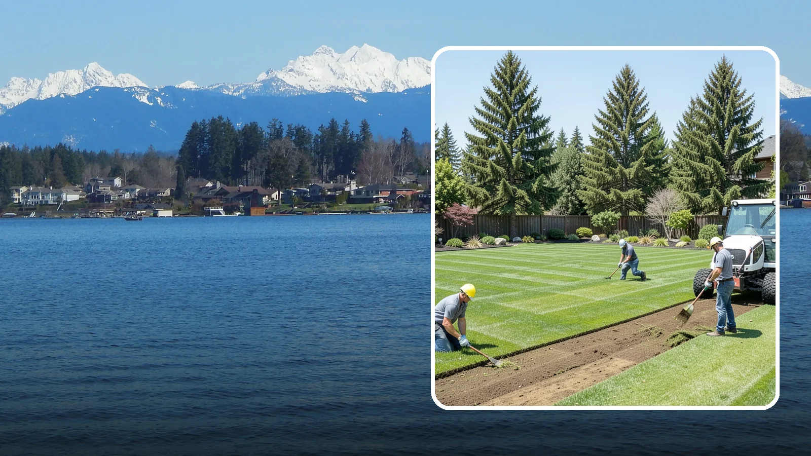 Sod Removal in Lake Stevens, Snohomish County, WA - We cleanly strip out existing sod and haul it away to prepare your yard for its next landscape use.