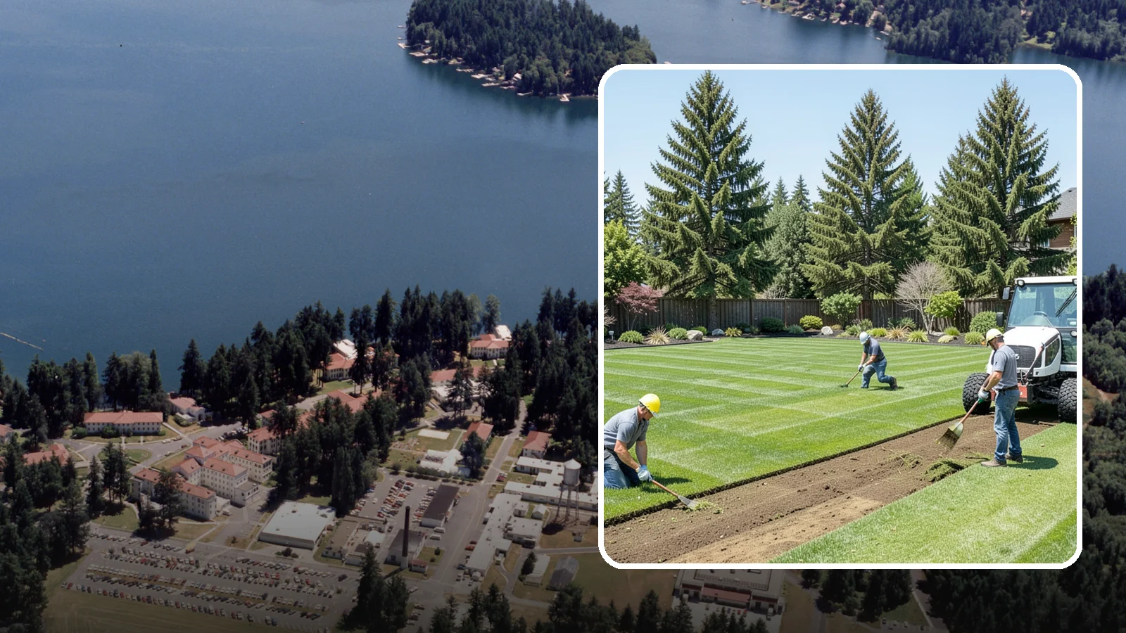 Sod Removal in Lakewood, Pierce County, WA - We cleanly strip out existing sod and haul it away to prepare your yard for its next landscape use.