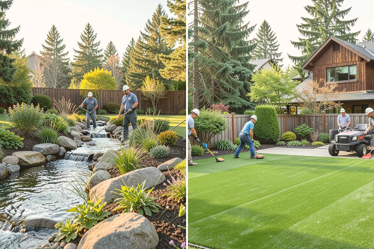 Sod Removal in Langley, Island County, WA - Mark utilities and outline the removal area