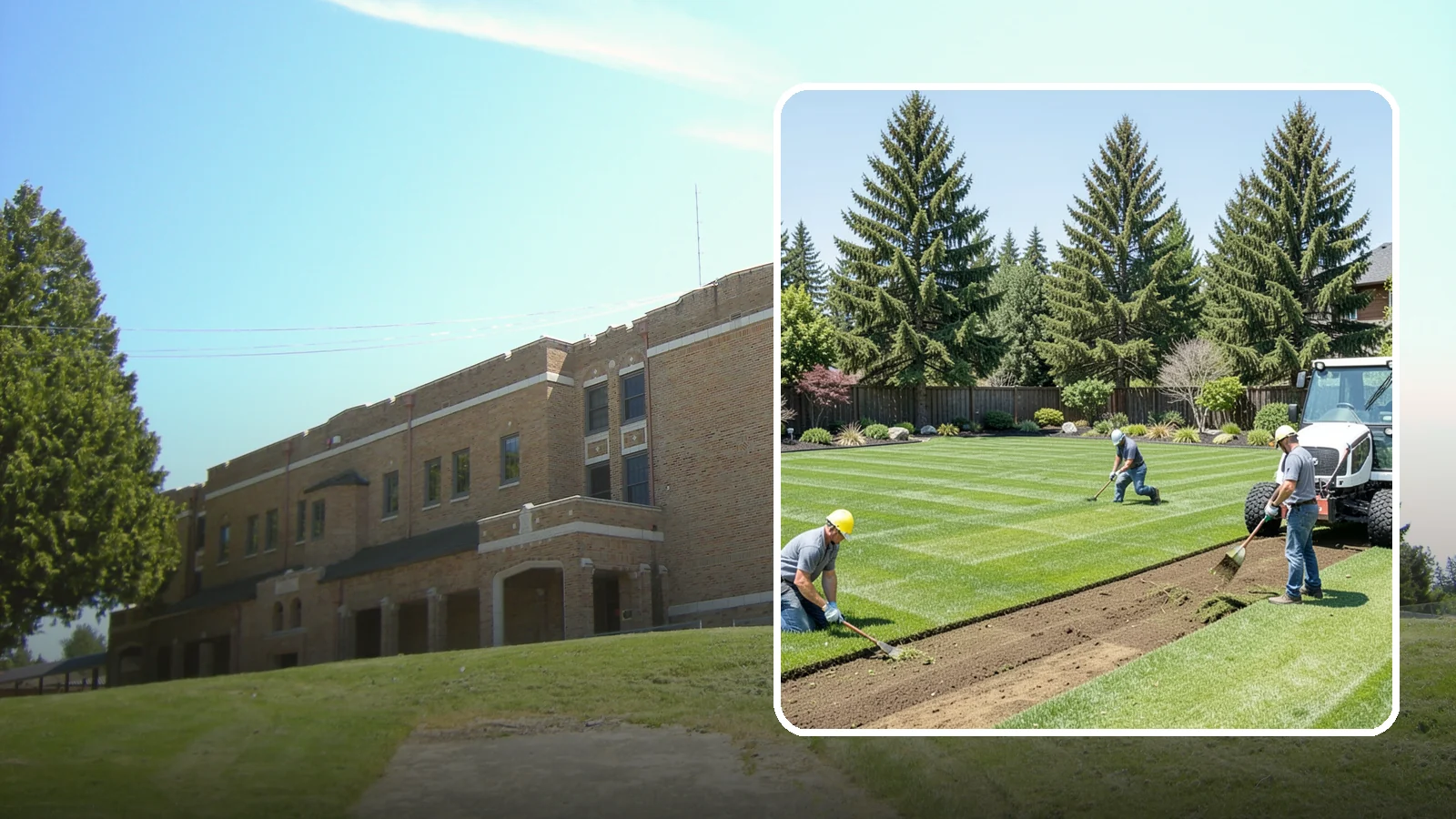 Sod Removal in Maple Valley, King County, WA - We cleanly strip out existing sod and haul it away to prepare your yard for its next landscape use.