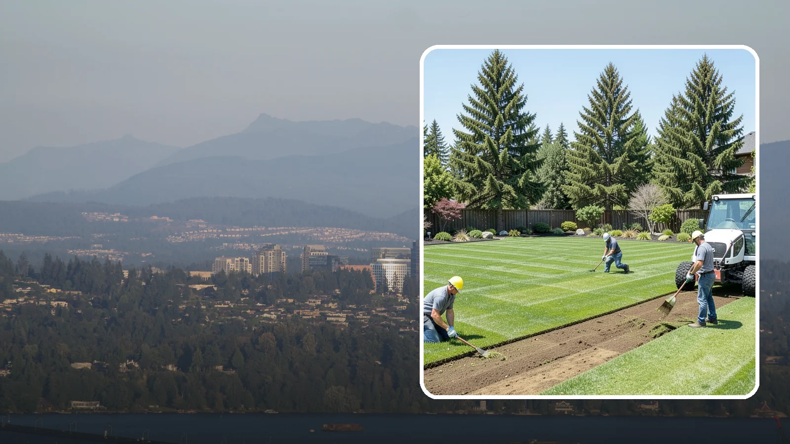 Sod Removal in Medina, King County, WA - We cleanly strip out existing sod and haul it away to prepare your yard for its next landscape use.