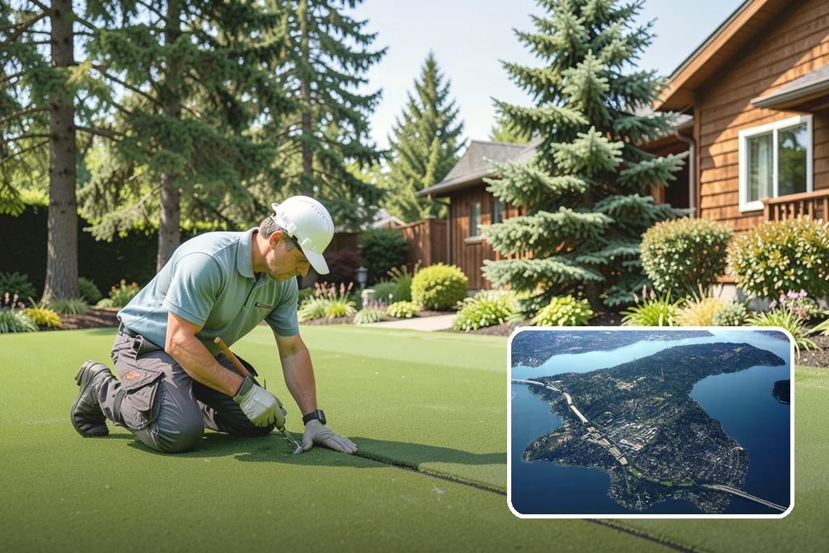 Sod Removal in Mercer Island, King County, WA - Clean, level surface prepared for the next project
