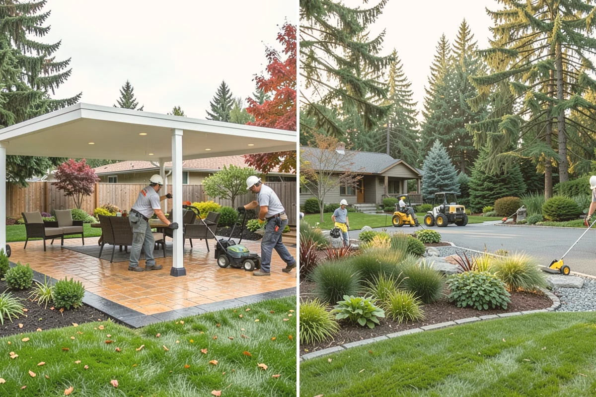 Sod Removal in Milton, King County, WA - Mark utilities and outline the removal area