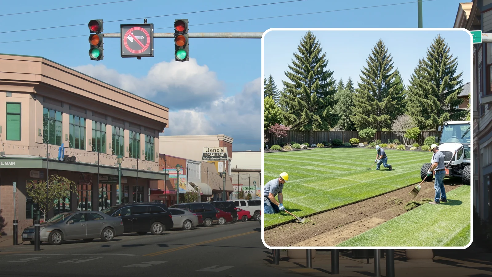 Sod Removal in Monroe, Snohomish County, WA - We cleanly strip out existing sod and haul it away to prepare your yard for its next landscape use.