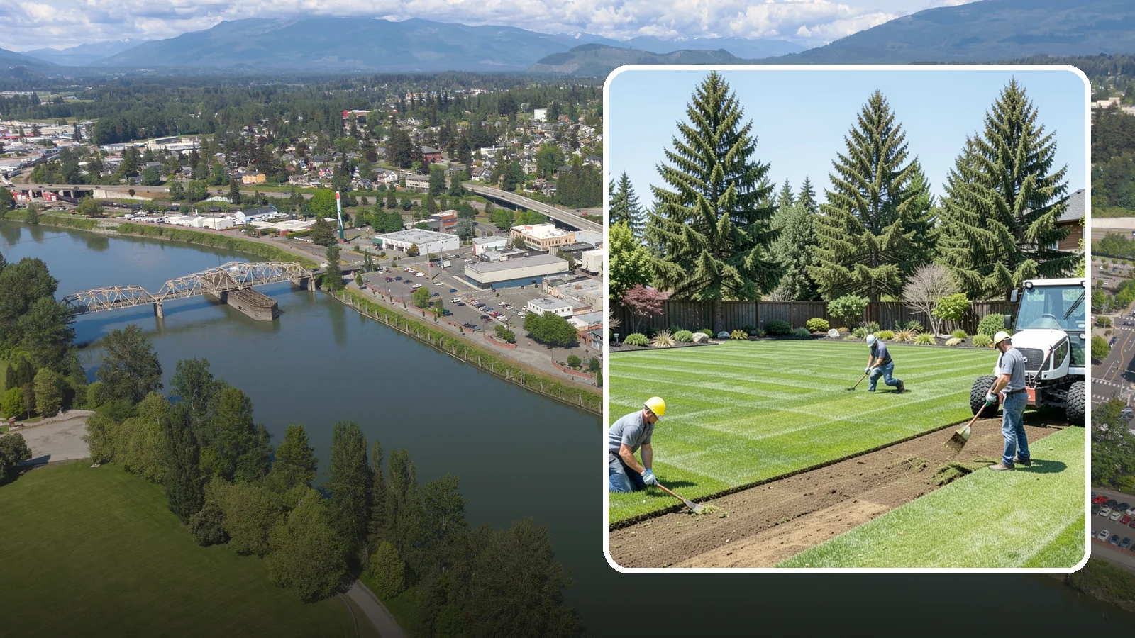 Sod Removal in Mount Vernon, Skagit County, WA - We cleanly strip out existing sod and haul it away to prepare your yard for its next landscape use.