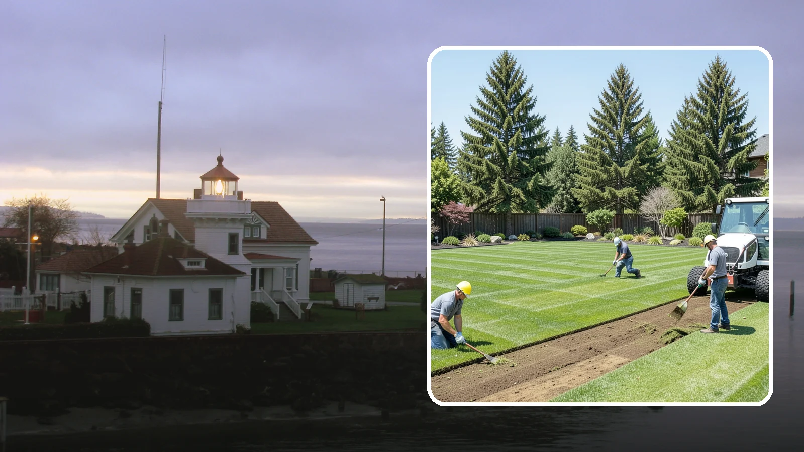 Sod Removal in Mukilteo, Snohomish County, WA - We cleanly strip out existing sod and haul it away to prepare your yard for its next landscape use.