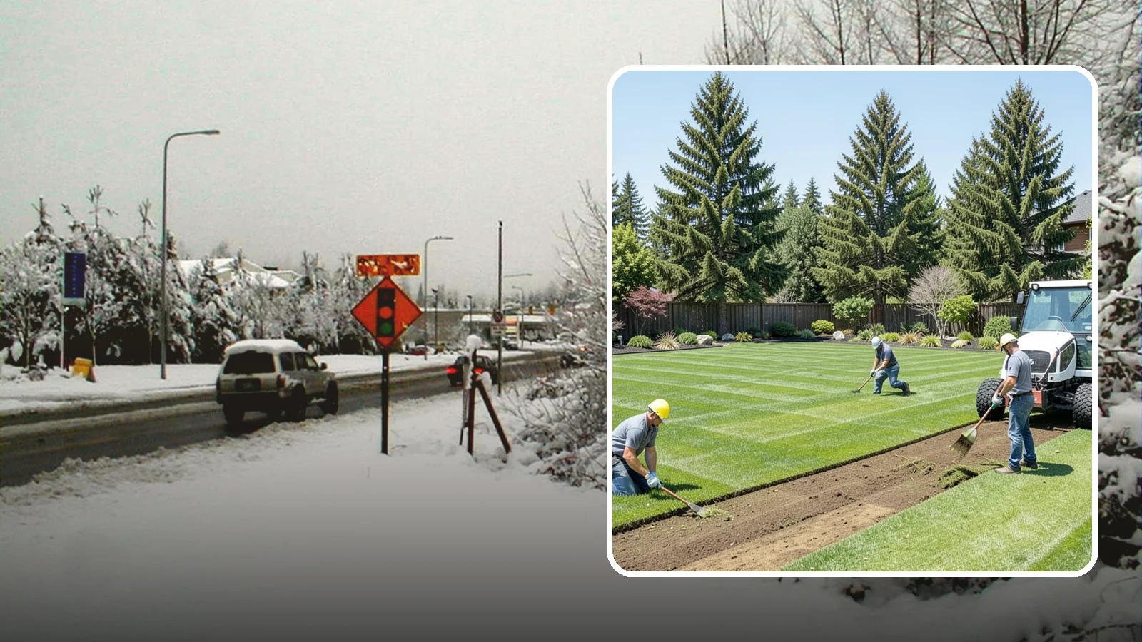 Sod Removal in Newcastle, King County, WA - We cleanly strip out existing sod and haul it away to prepare your yard for its next landscape use.