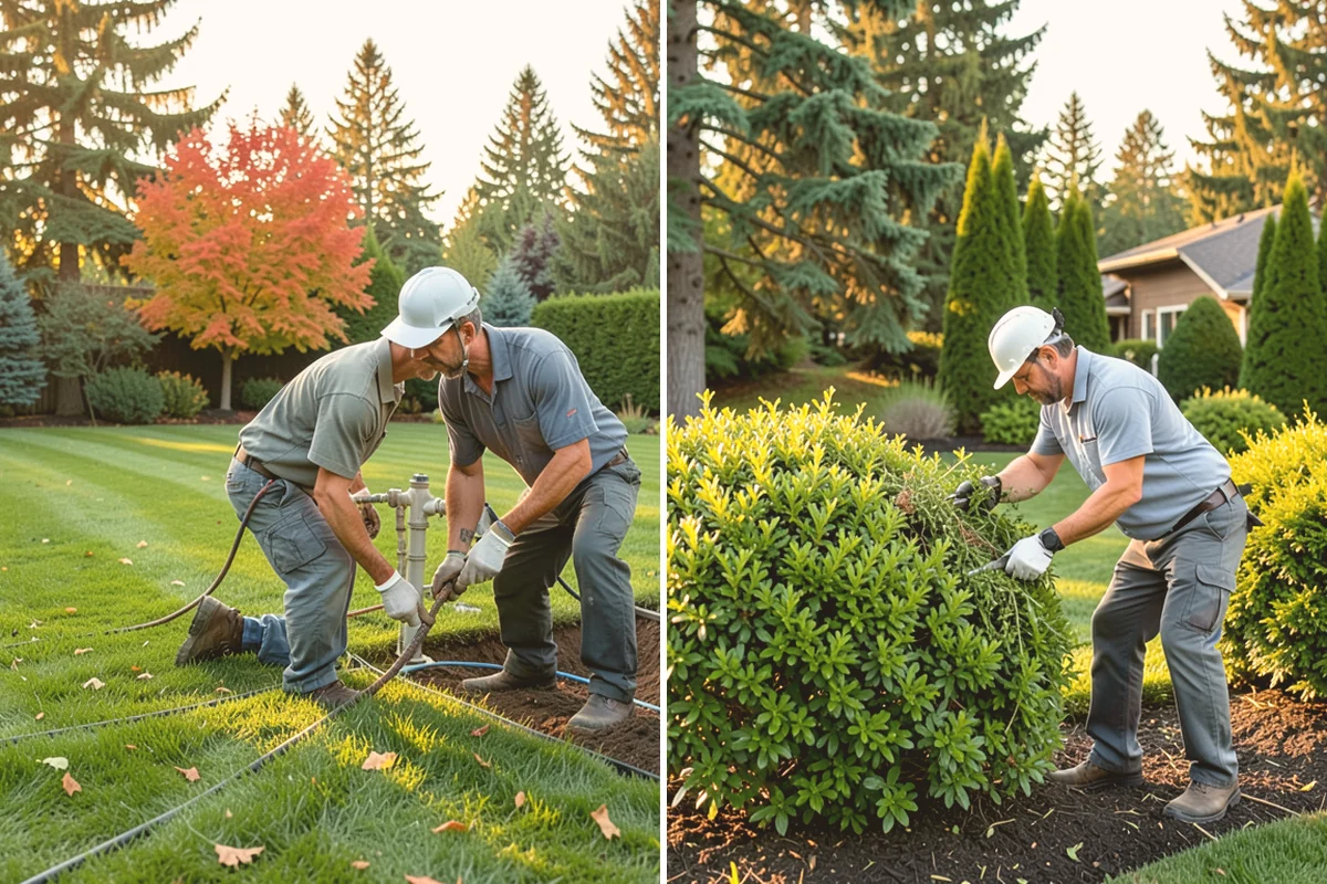 Sod Removal in Newcastle, King County, WA - Mark utilities and outline the removal area