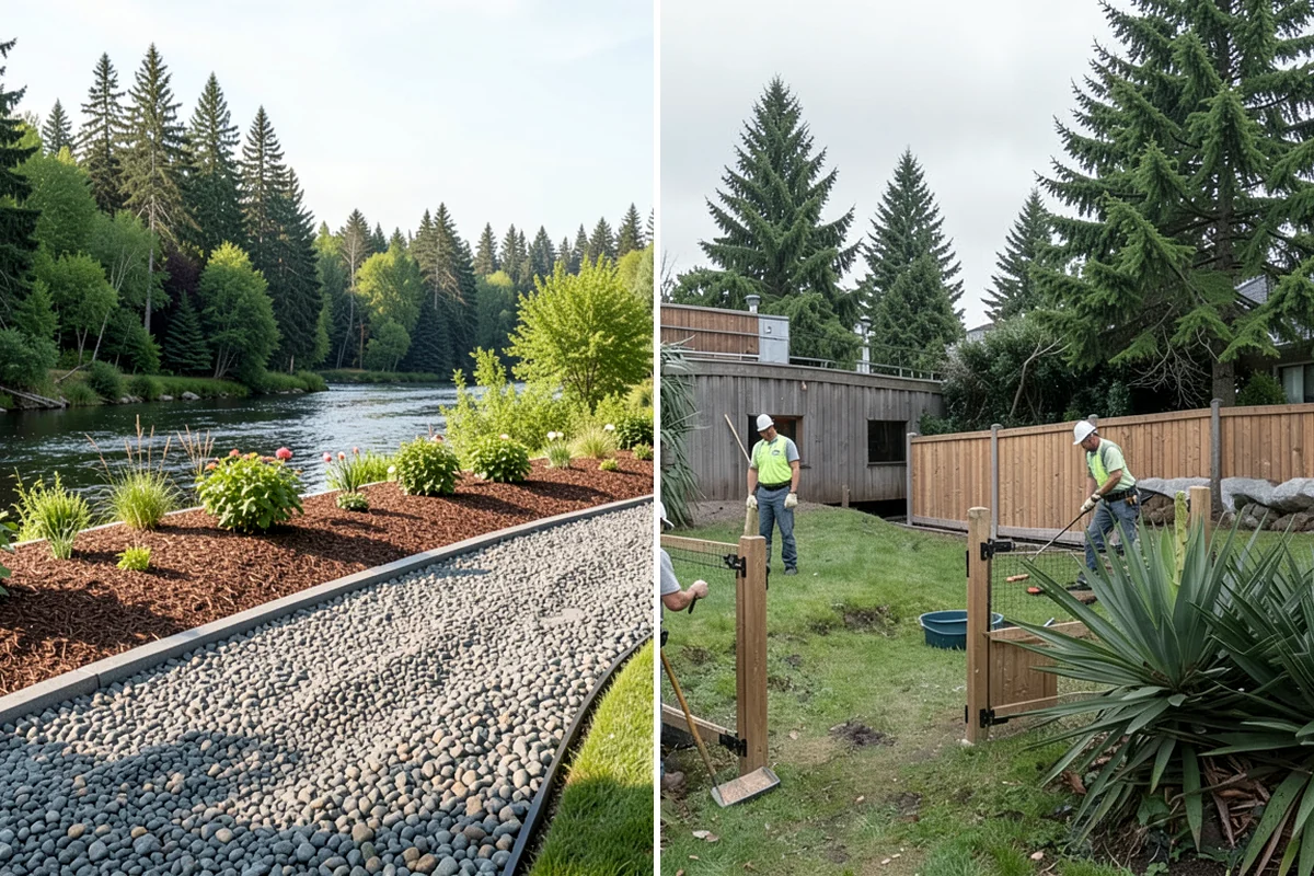 Sod Removal in Puyallup, Pierce County, WA - Mark utilities and outline the removal area