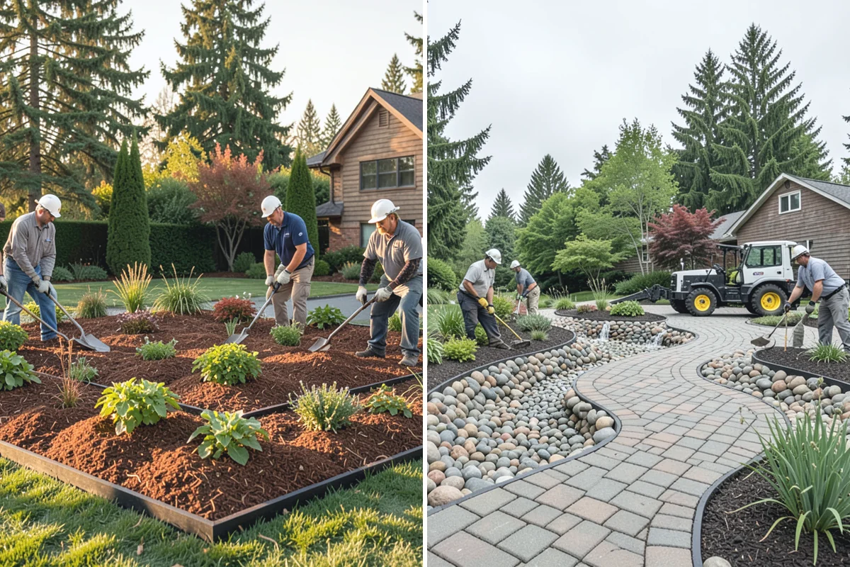 Sod Removal in Roy, Pierce County, WA - Mark utilities and outline the removal area