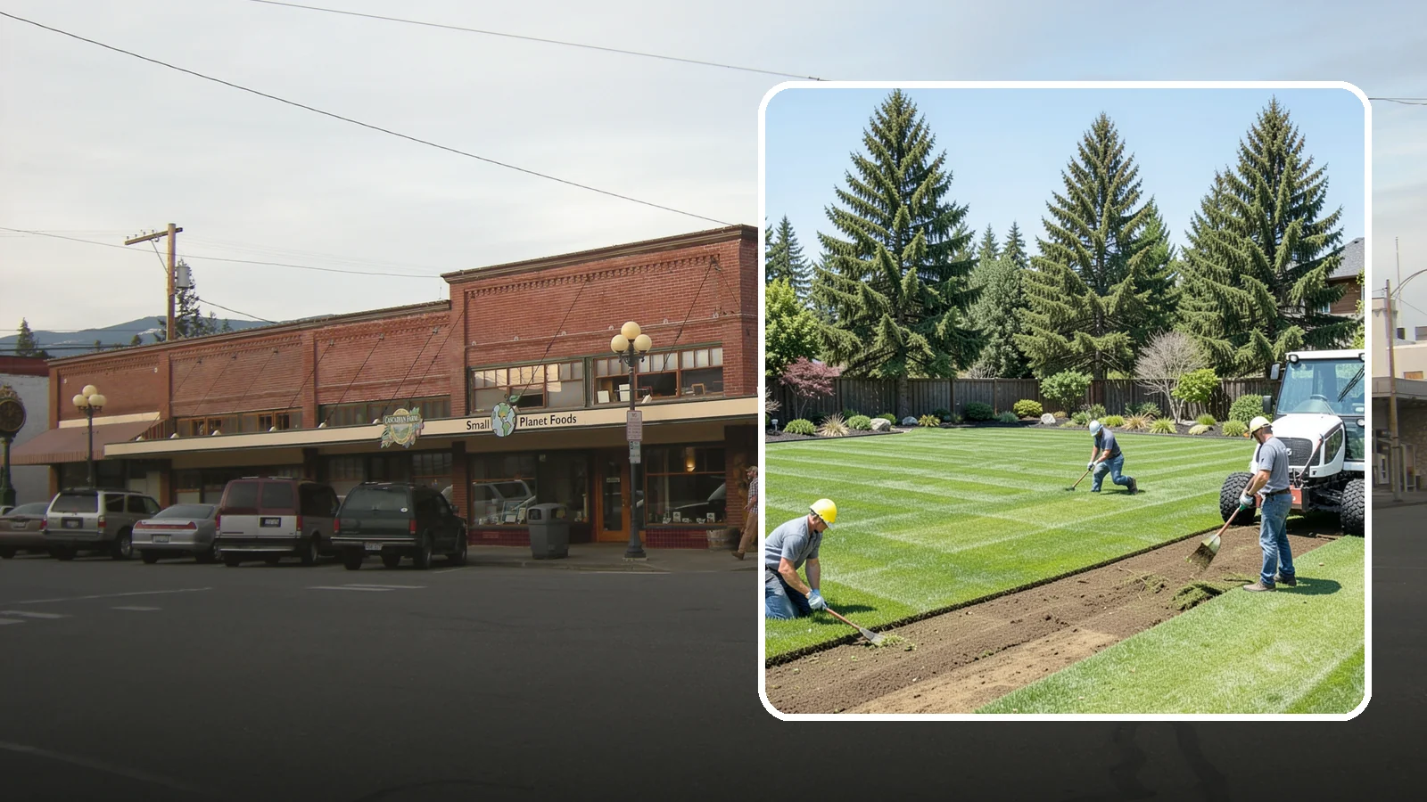 Sod Removal in Sedro-Woolley, Skagit County, WA - We cleanly strip out existing sod and haul it away to prepare your yard for its next landscape use.