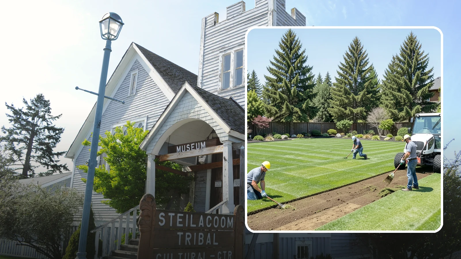 Sod Removal in Steilacoom, Pierce County, WA - We cleanly strip out existing sod and haul it away to prepare your yard for its next landscape use.