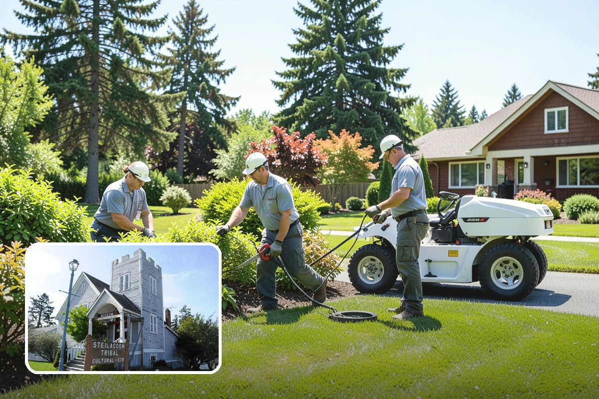 Sod Removal in Steilacoom, Pierce County, WA - Clean, level surface prepared for the next project