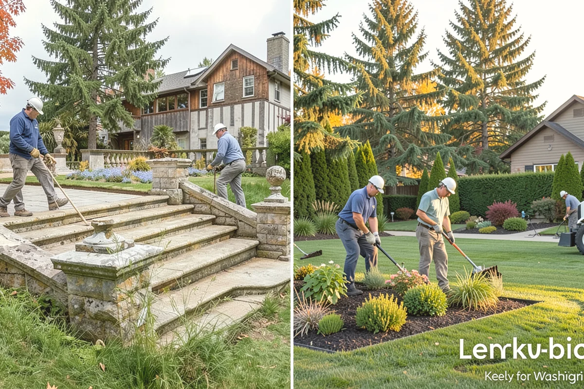 Sod Removal in Steilacoom, Pierce County, WA - Mark utilities and outline the removal area