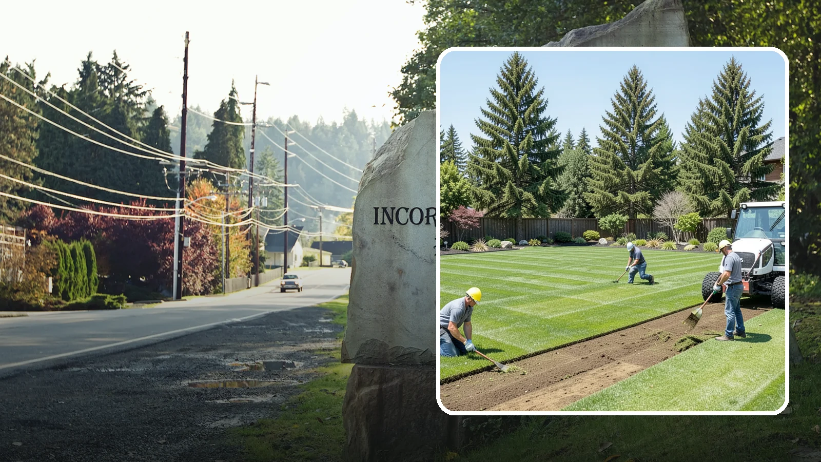 Sod Removal in Wilkeson, Pierce County, WA - We cleanly strip out existing sod and haul it away to prepare your yard for its next landscape use.