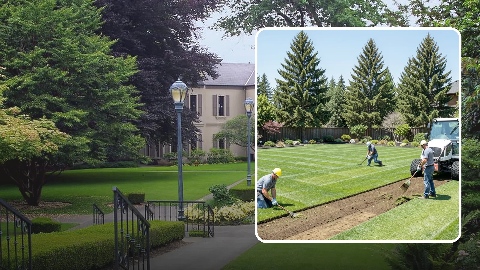 Sod Removal in Woodinville, King County, WA - We cleanly strip out existing sod and haul it away to prepare your yard for its next landscape use.
