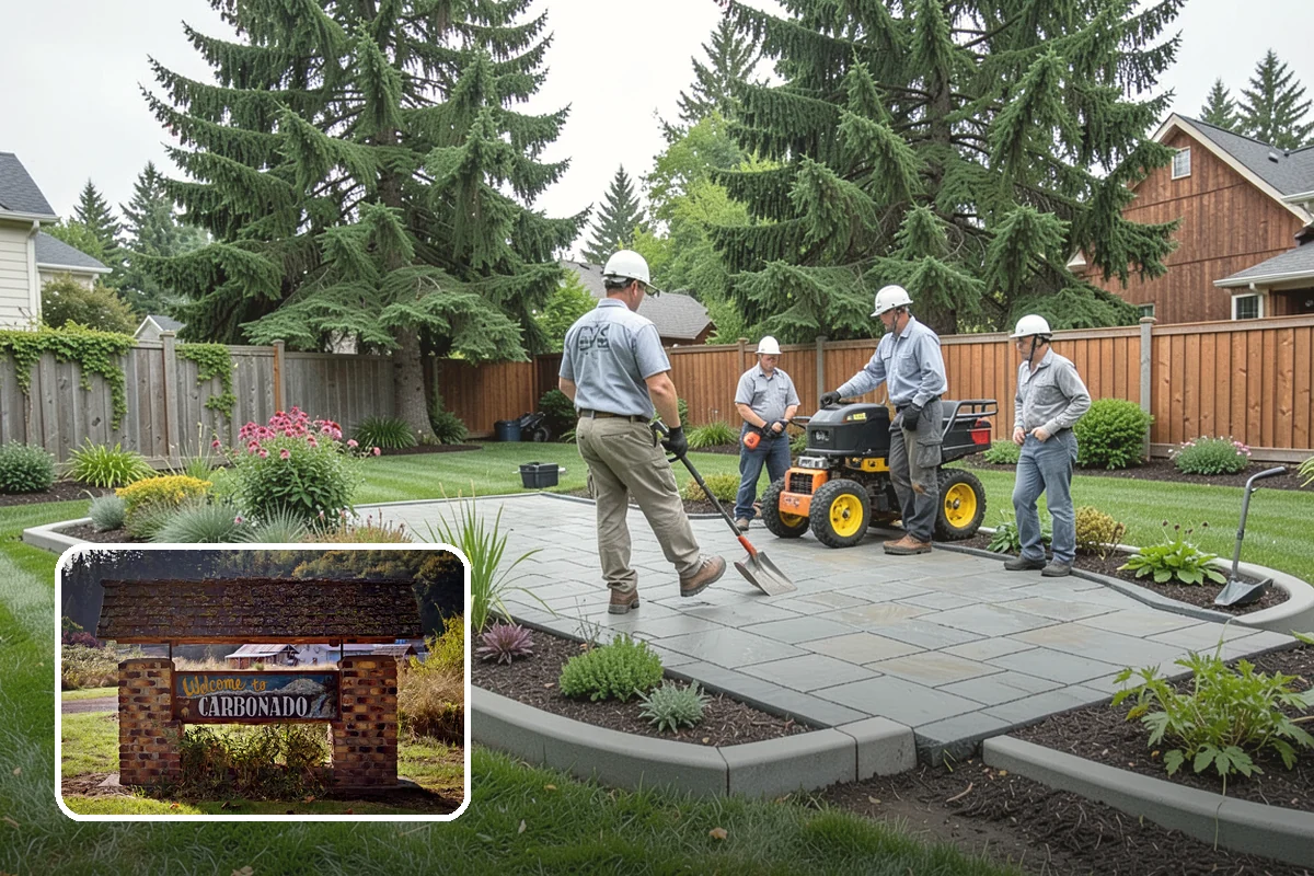 Sod Repair in Carbonado, Pierce County, WA - Instant, usable repair with fresh sod
