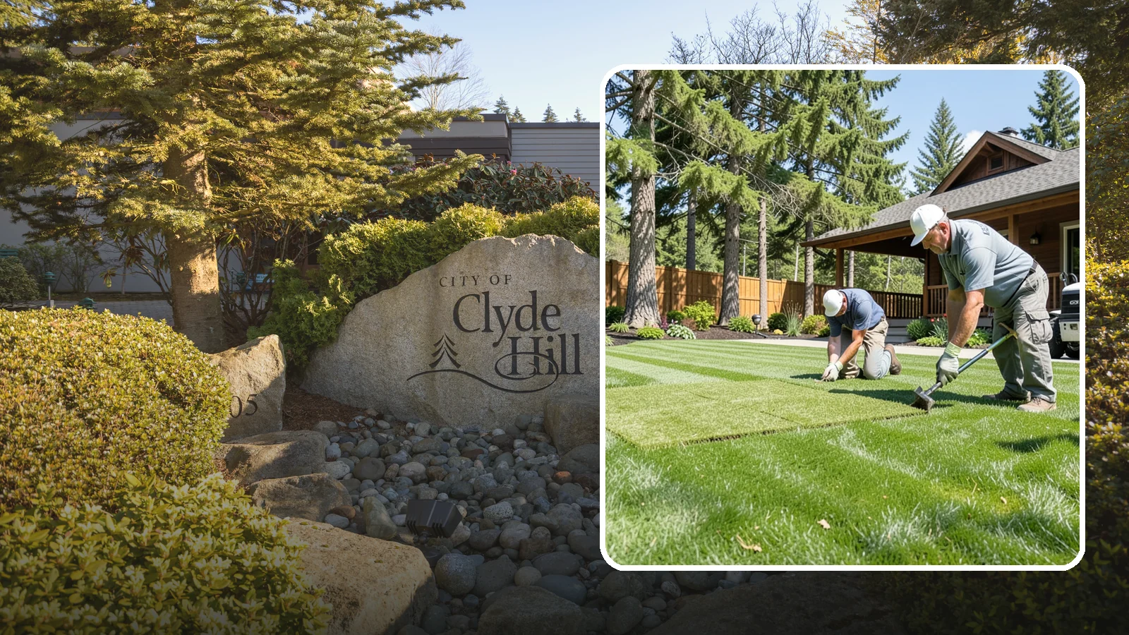Sod Repair in Clyde Hill, King County, WA - Cut-in sod patches that replace damaged sections of lawn for an instant, seamless fix.